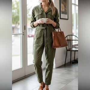 Alex Mill Olive Green Jumpsuit